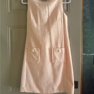 Chic Chanel- ish spring wedding cocktail dress 10